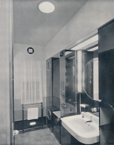 Badrum för en man, 1936 av Unbekannt