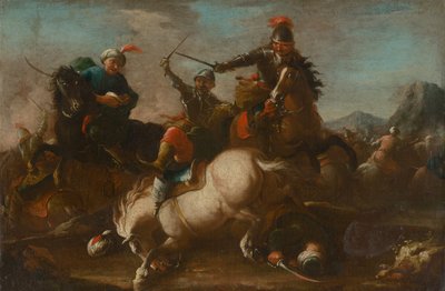 Battle Scene av Unbekannt