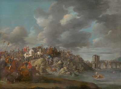 Battle Scene I. av Unbekannt