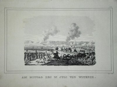 Strid mellan ryska trupper och franskt kavalleri nära Ostrovno 25-26 juli 1812 av Unbekannt