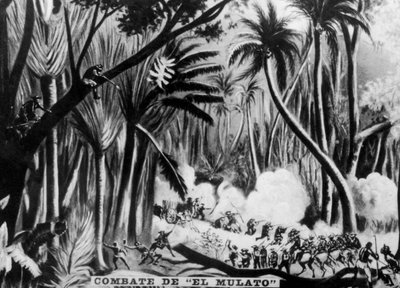 Slaget under det kubanska frihetskriget, 1895, 1920-talet av Unbekannt