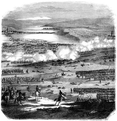 Slaget vid Austerlitz, 2 december 1805 1882-1884 av Unbekannt