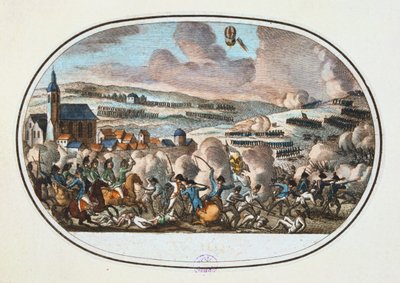 Slaget vid Fleurus, 26 juni 1794 av Unbekannt