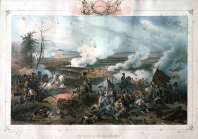 Slaget vid Marengo, 14 juni 1800 av Unbekannt