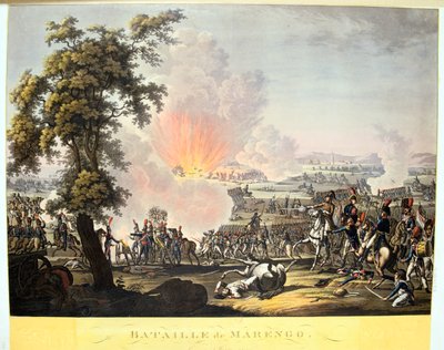 Slaget vid Marengo, 14 juni 1800 av Unbekannt
