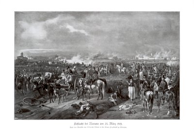 Slaget vid Novara, Italien, 23 mars 1849, 1900 av Unbekannt