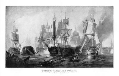 Slaget vid Trafalgar, 21 oktober 1805 1900 av Unbekannt