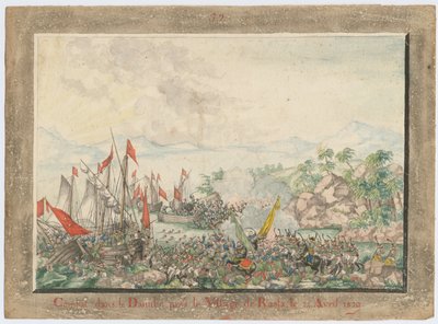 Slaget vid Donau 1828, 1829 av Unbekannt