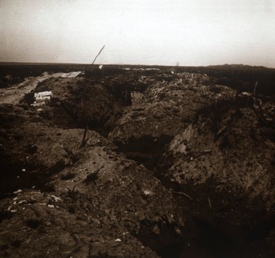 Battlefield, Craonne, norra Frankrike, c1914-c1918 av Unbekannt