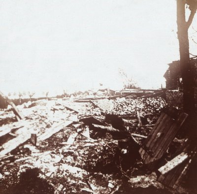 Battlefield, Roeselare, Flandern, Belgien, c1914-c1918 av Unbekannt