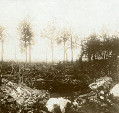 Battlefield, Roeselare, Flandern, Belgien, c1914-c1918 av Unbekannt