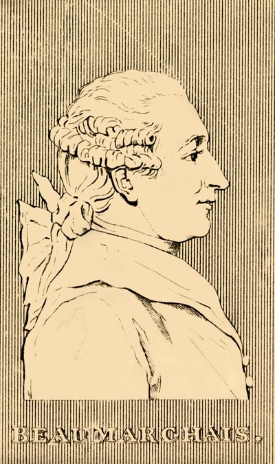 Beau Marchais, 1732-1799, 1830. av Unbekannt