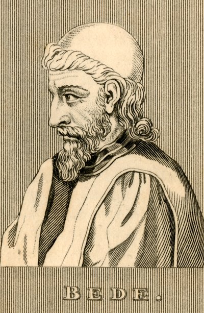 Bede, 672-735, 1830. av Unbekannt