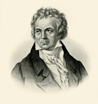 Beethoven, tidigt 1800-tal, 1907. av Unbekannt