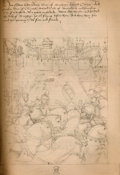 Före Calais, 1903 av Unbekannt