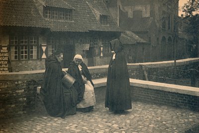 Bakom Gruuthuse. Typer av Brygge, c1910 av Unbekannt
