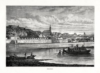 Belgrad, Serbien och Montenegro, 1879 av Unbekannt