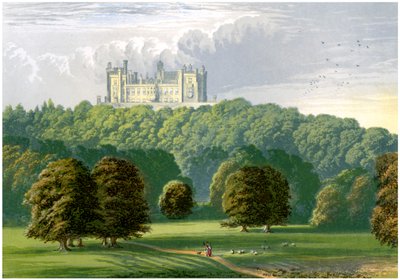 Belvoir Castle, Leicestershire, hem för hertigen av Rutland, c1880 av Unbekannt
