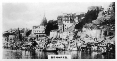 Benares, Indien, c1925 av Unbekannt