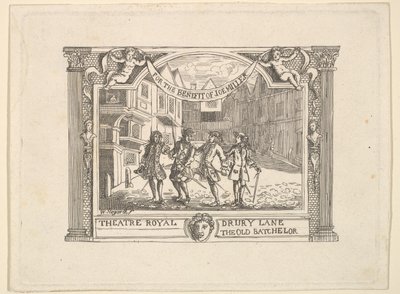 Förmånsbiljett för Joe Miller, 1790-talet. av Unbekannt