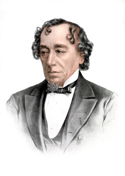 Benjamin Disraeli, engelsk statsman och litterär person från 1800-talet, 1905 av Unbekannt