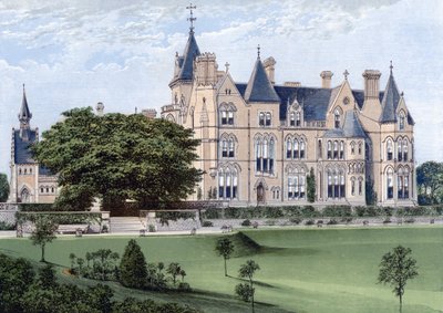 Bestwood Lodge, Nottinghamshire, sent 1800-tal av Unbekannt