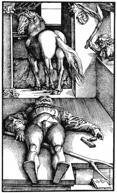 Förhäxad brudgum Sleeping Groom and a Sorceress, 1544 1964. av Unbekannt