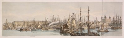Billingsgate, Custom House och Tower of London av Unbekannt