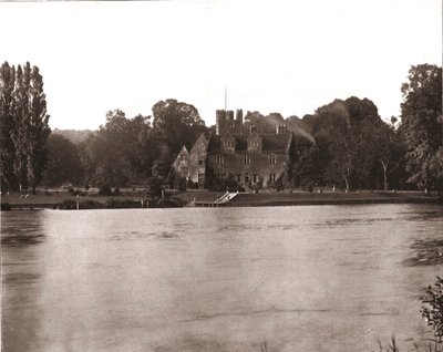 Bisham Abbey, ovanför Marlow, Berkshire, 1894. av Unbekannt