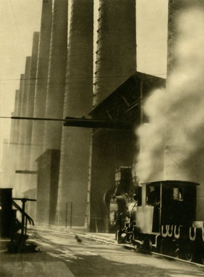 Masugnar, Donawitz, Österrike, c1935. av Unbekannt