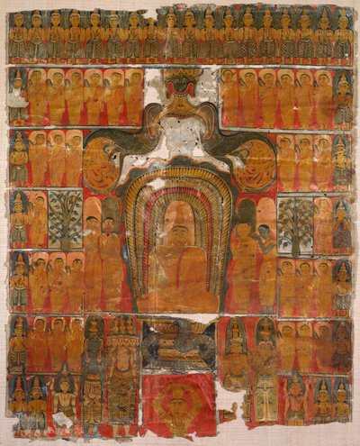 Välsignade Lord Buddha, 1700-talet. av Unbekannt