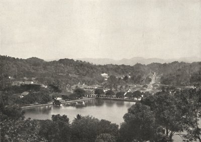 Utsikt över Kandysjön från Greory Road till NNV, 1926 av Unbekannt