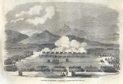 Blåser från vapen i Brittiska Indien, 1857 av Unbekannt