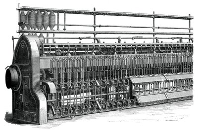 Spole och fluga ram, c1880 av Unbekannt