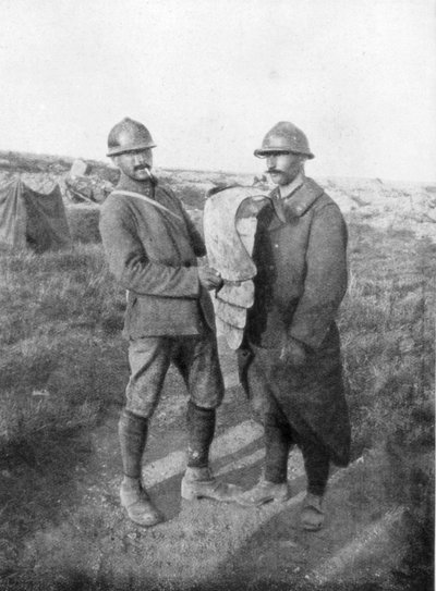 Kroppsrustningar av de tyska Sturmtruppen stormtrupper, Verdun, 1917, 1926 av Unbekannt