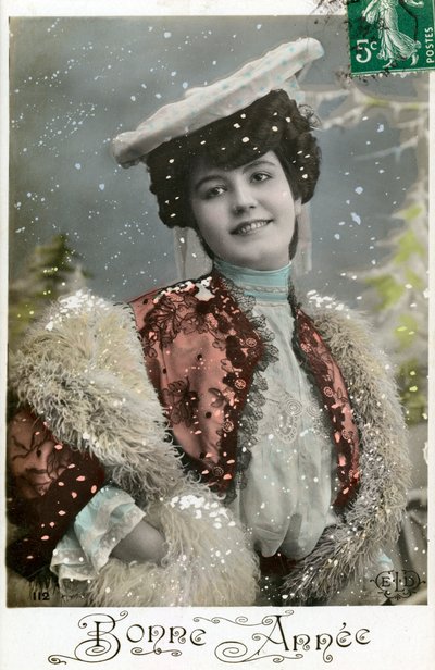 Bonne Annee Gott Nytt År, c1900-talet av Unbekannt