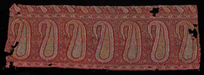 Border of a Shawl, 1800-tal. av Unbekannt