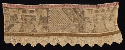 Kant med påfågelmotiv, 1700-1800-tal. av Unbekannt