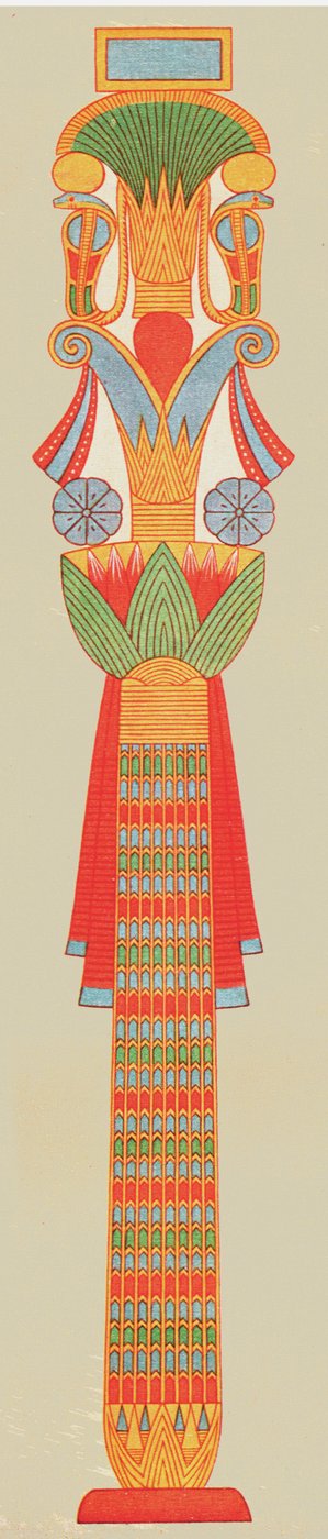 Buketthuvudstad, Thebe, Egypten, 1928. av Unbekannt