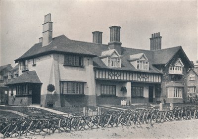 Bournville: stugor i Holly Grove av WA Harvey, c1900 1901-1902 av Unbekannt