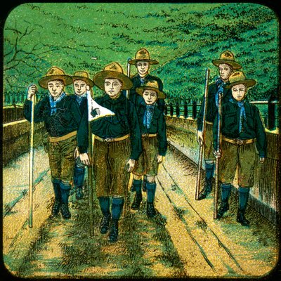 Pojkscouter, 1900-talet av Unbekannt
