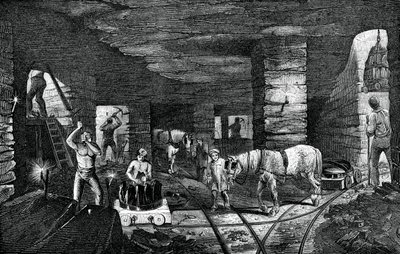 Bradley kolgruva, nära Bilston, 1886 av Unbekannt