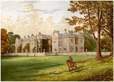Brantingham Thorpe, Yorkshire, hem för familjen Sykes, c1880 av Unbekannt