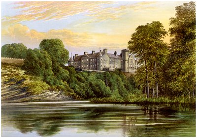 Brechin Castle, Brechin, Angus, Skottland, hem för Earl of Dalhousie, c1880 av Unbekannt