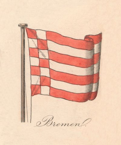 Bremen, 1838 av Unbekannt