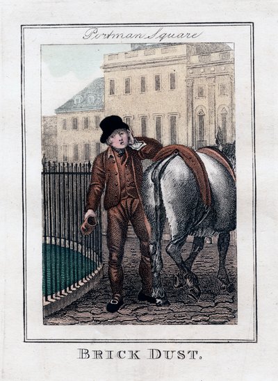Brick Dust, Portman Square, London, 1805 av Unbekannt