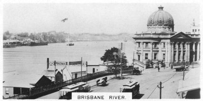 Brisbane River, Queensland, Australien, 1928 av Unbekannt