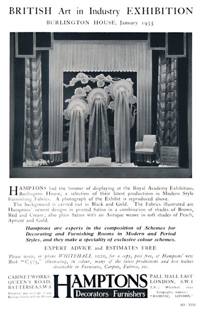 British Art in Industry-utställning - Burlington House, januari 1935 av Unbekannt
