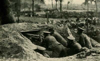 British Naval Division i Antwerpen, Belgien, första världskriget, 1914, c1920. av Unbekannt