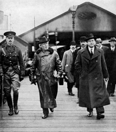 Storbritanniens premiärminister Herbert Asquith besökte Irland, 1914 1951 av Unbekannt